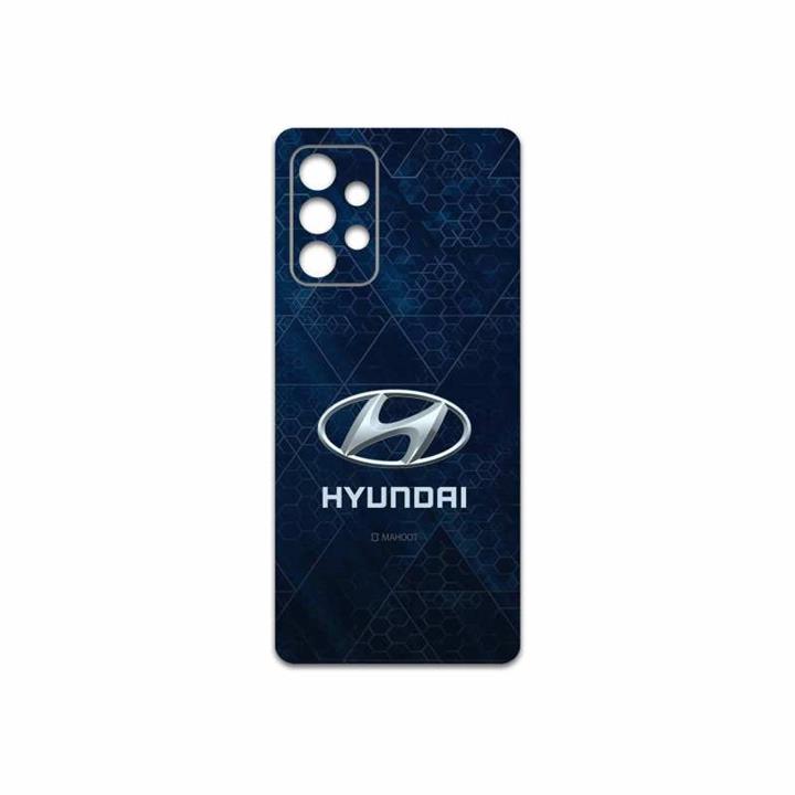 برچسب پوششی ماهوت مدل Hyundai-Logo مناسب برای گوشی موبایل سامسونگ Galaxy A52s 5G MAHOOT Hyundai-Logo Cover Sticker for Samsung Galaxy A52s 5G